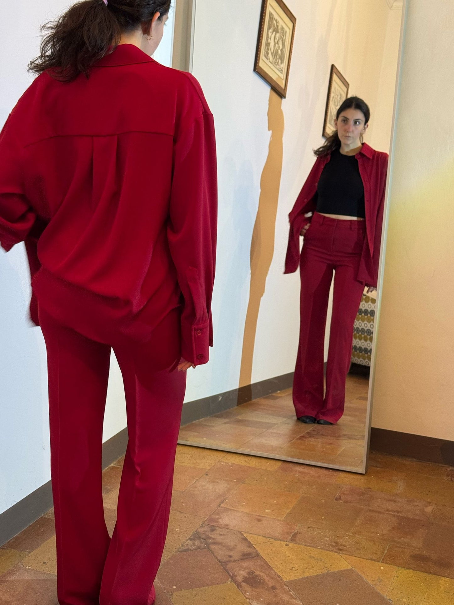 Camicia completo eleganre