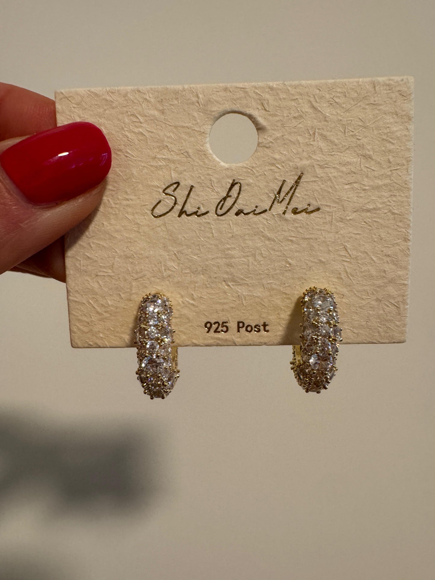 Orecchini brillantini