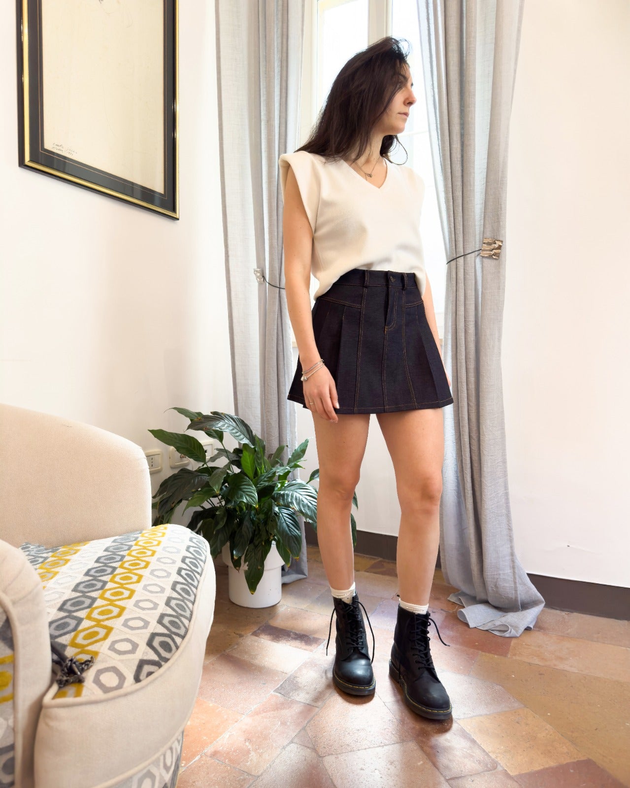 Maglietta con spalline